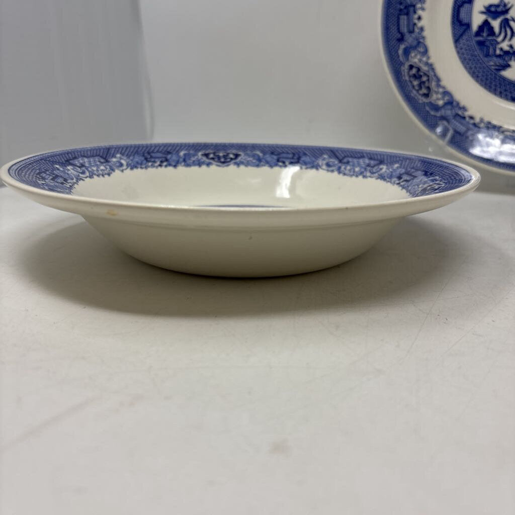 Willow Ware China Setting for 6 Plus Extra
