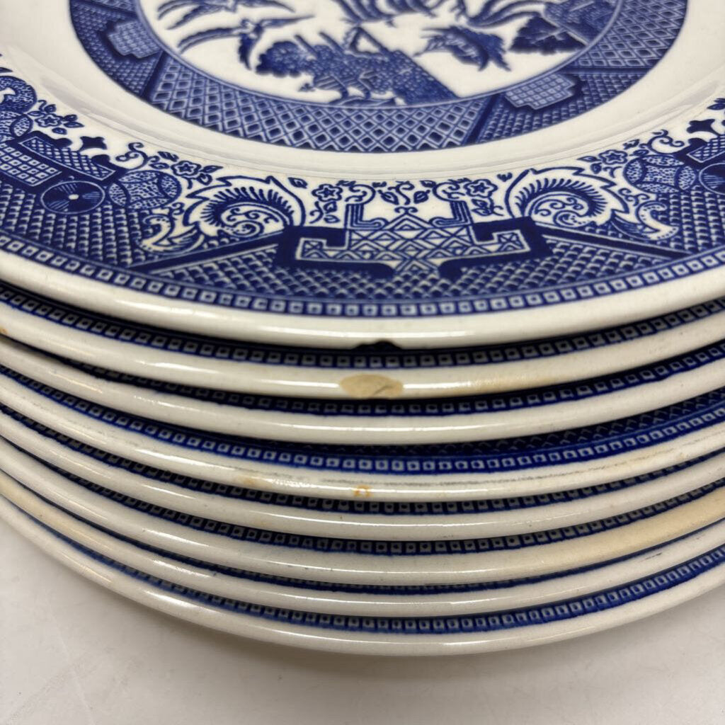 Willow Ware China Setting for 6 Plus Extra