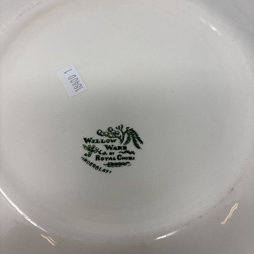 Willow Ware China Cake Plate