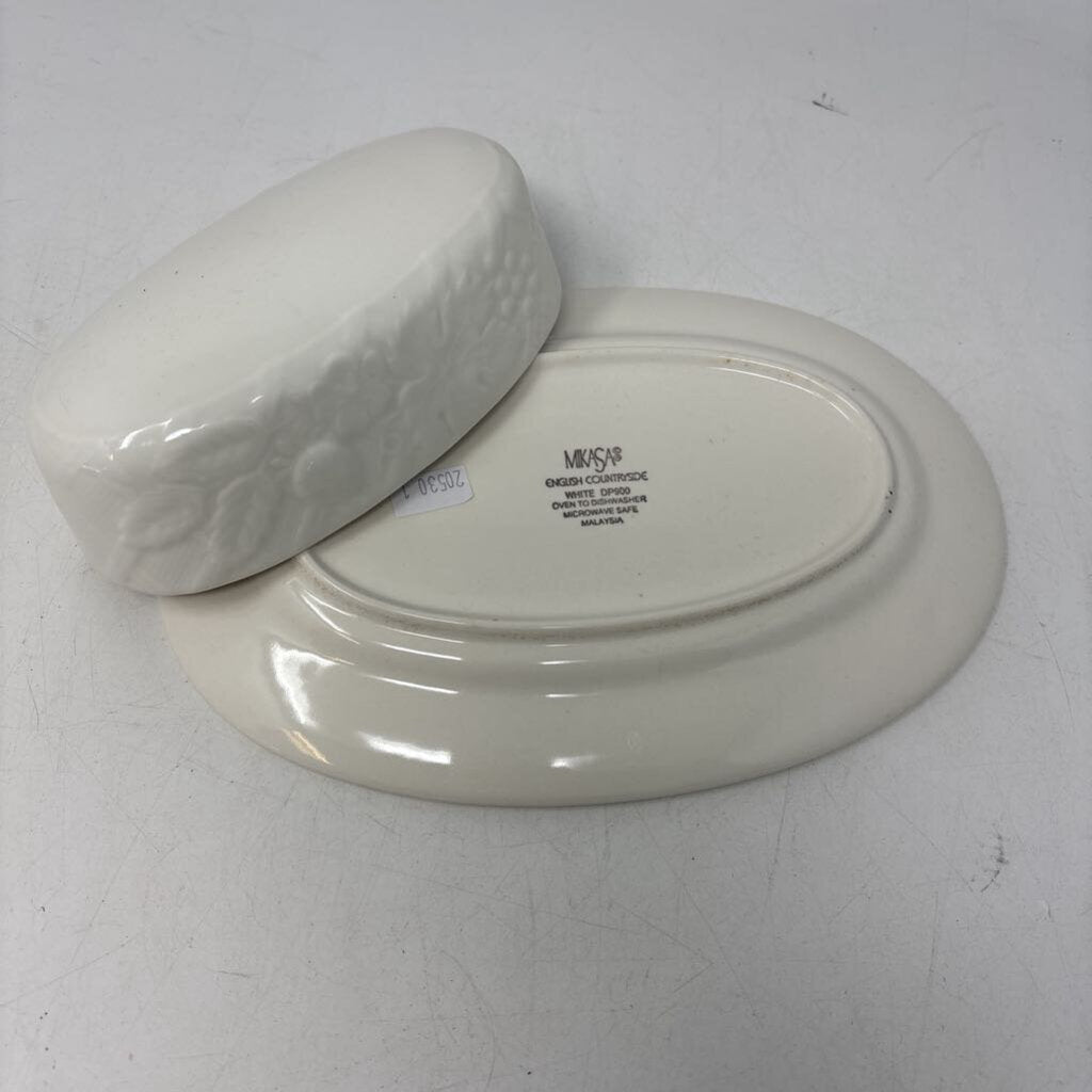 English Countryside Covered Butter Dish