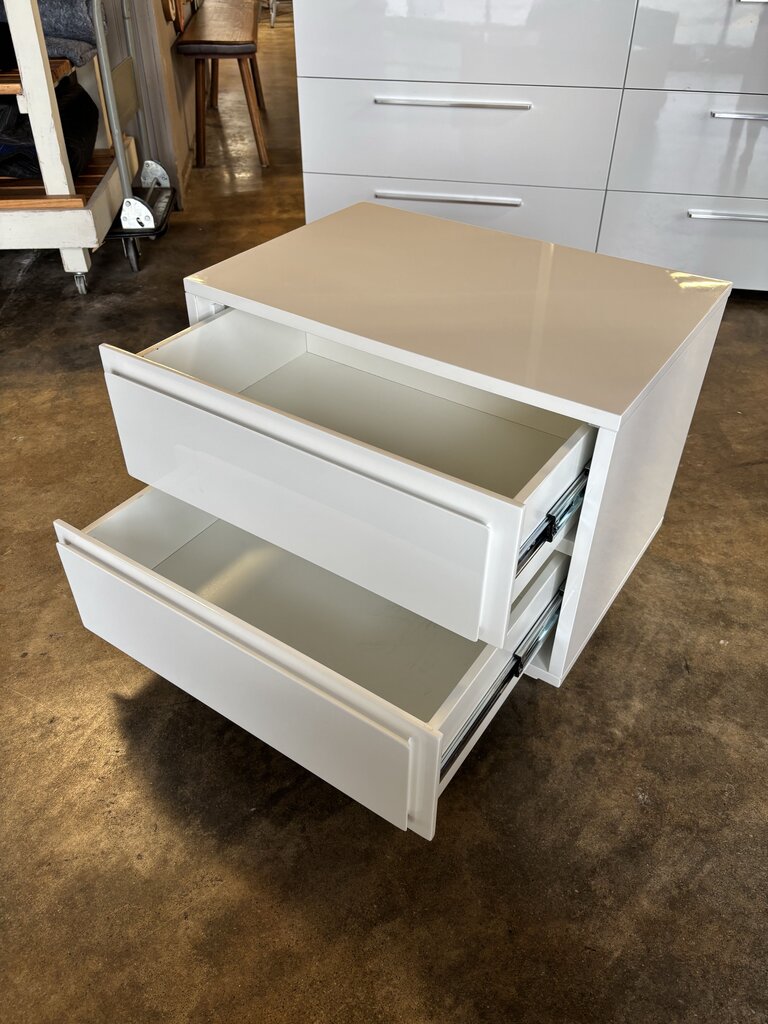 Two Drawer Nightstand 24 X 18 X 16