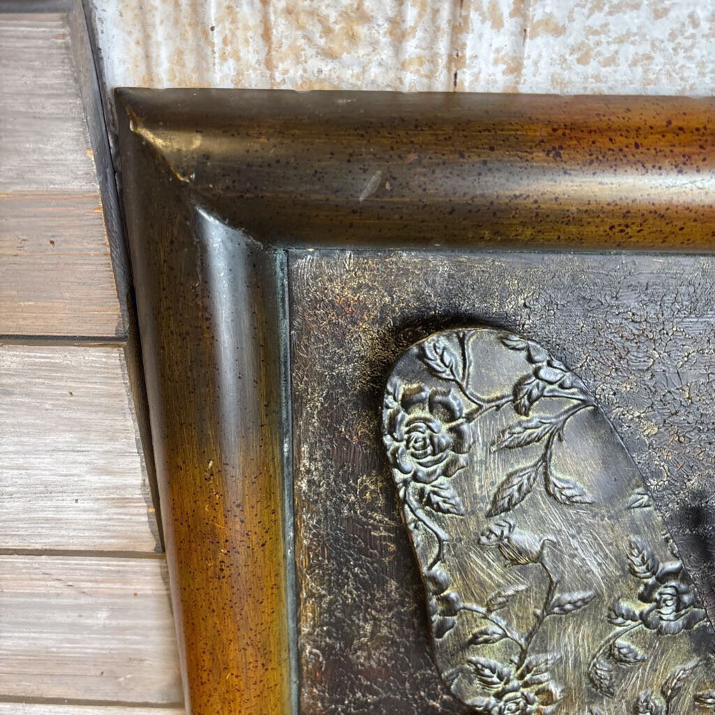 Metal Butterfly Wall Plaque 22.25 x 22.25