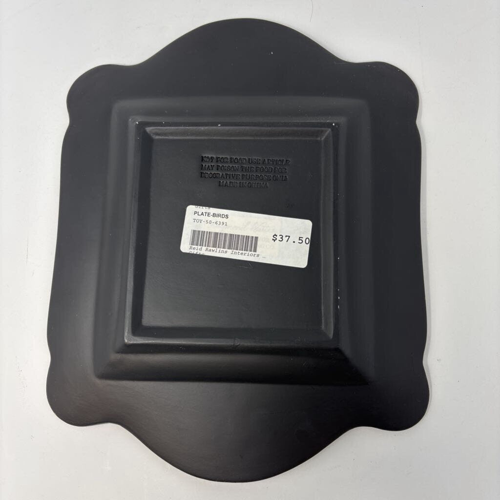 Hummingbird Deco Plate