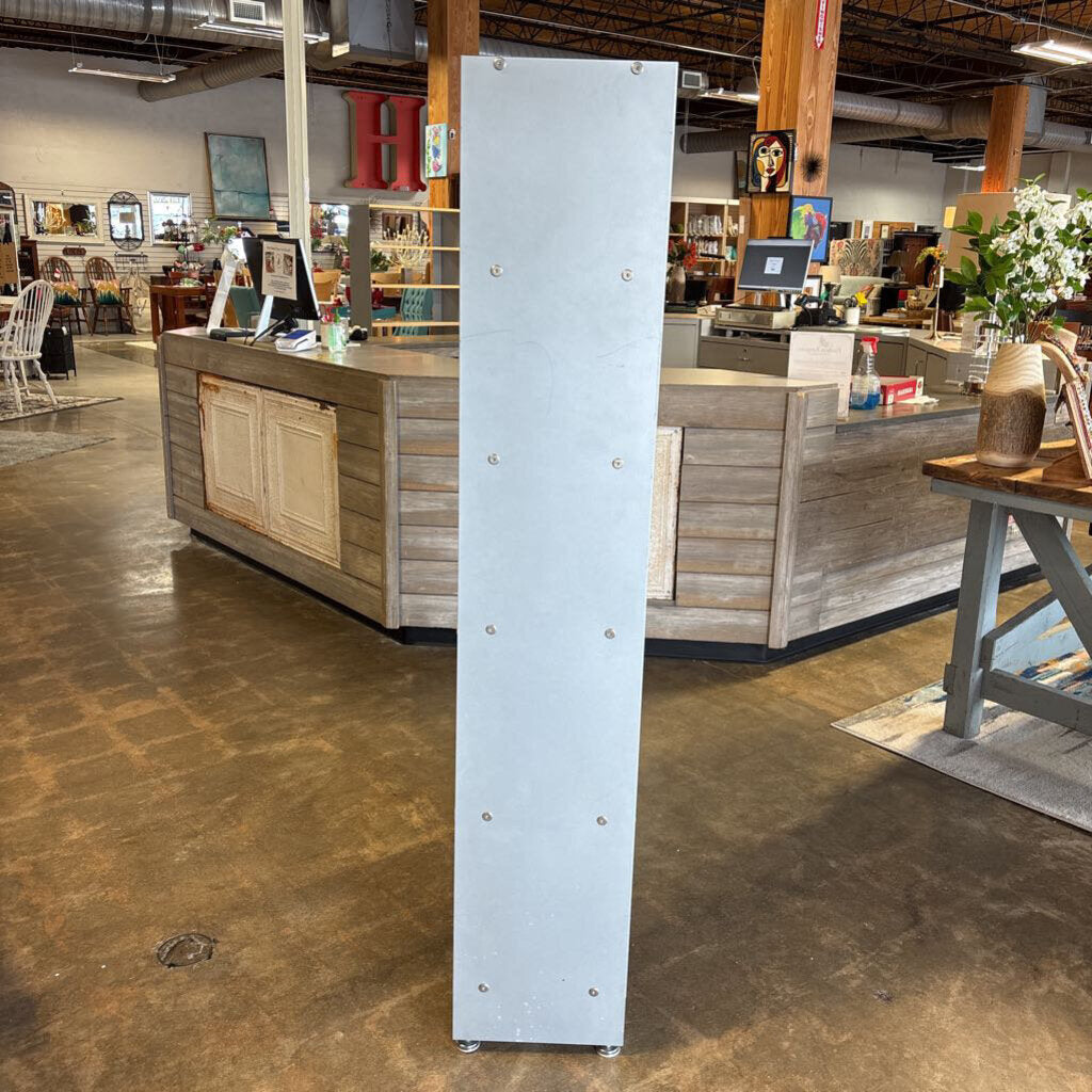 Wood & Metal 5 Shelf Bookcase 32.25 X 12 X 64.5