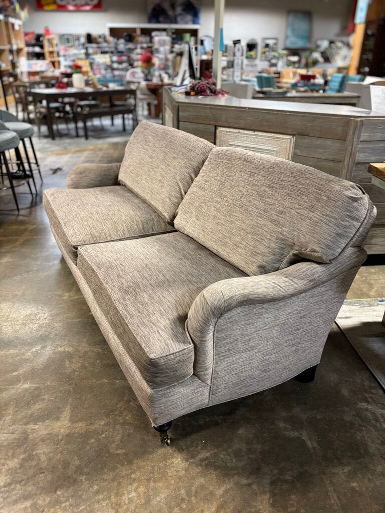 75" Rolled Arm Down Cushion Sofa