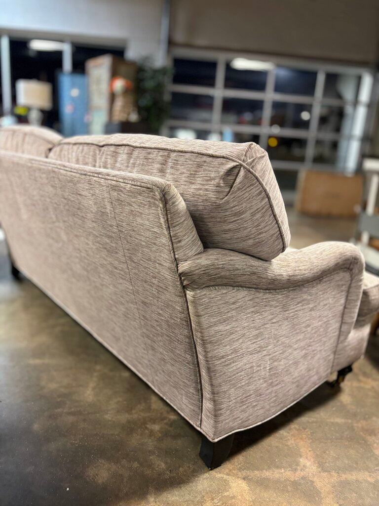 75" Rolled Arm Down Cushion Sofa