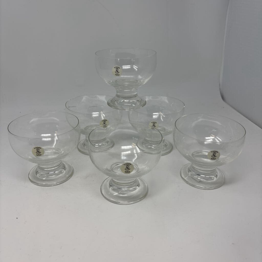Set 6 Cristalin Sorbet Glasses