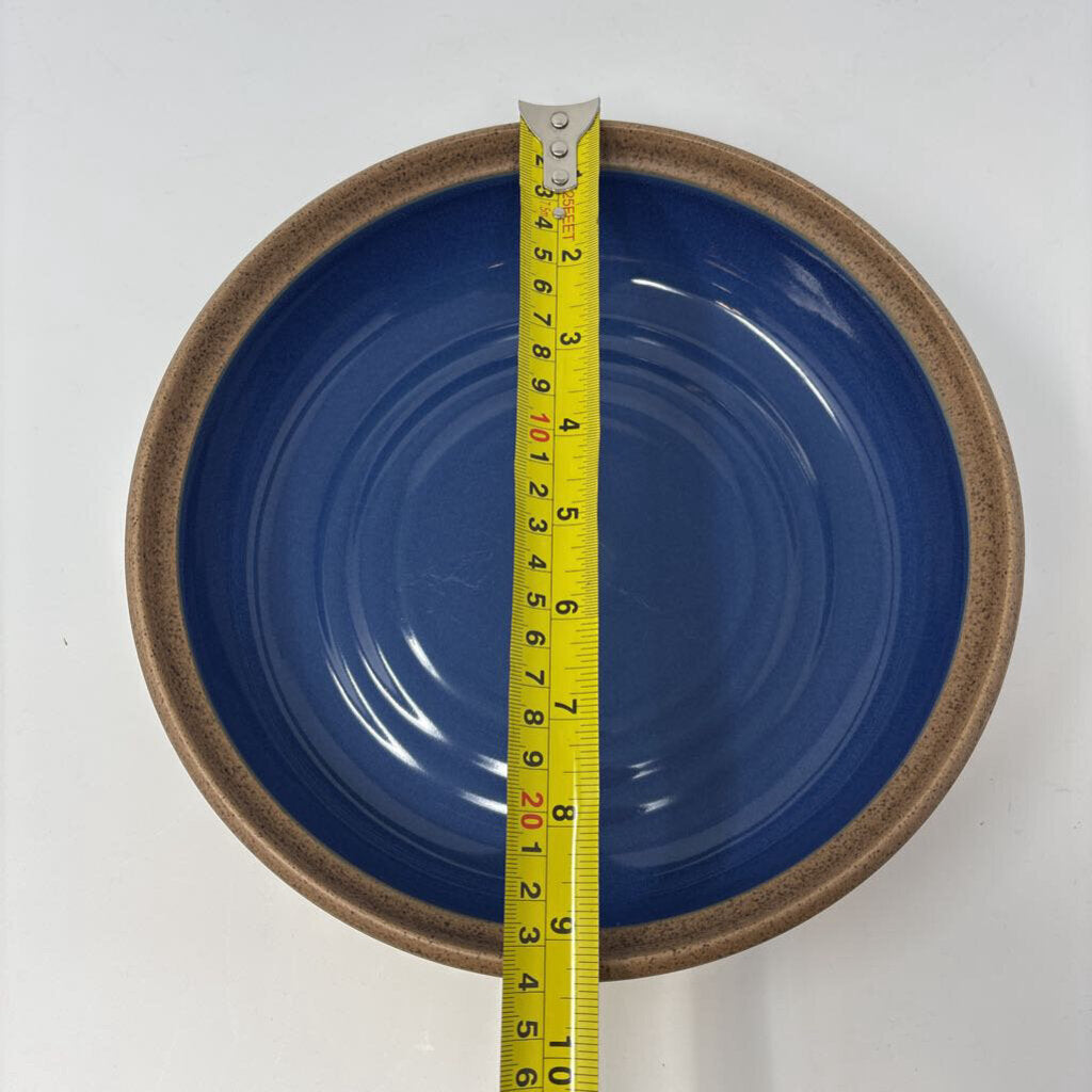 Noritake Madera Blue Round Baker