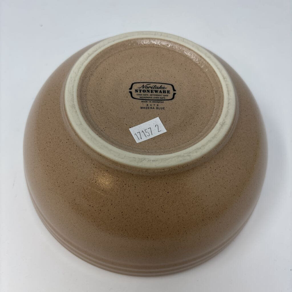 Noritake Madera Blue Serving Bowl