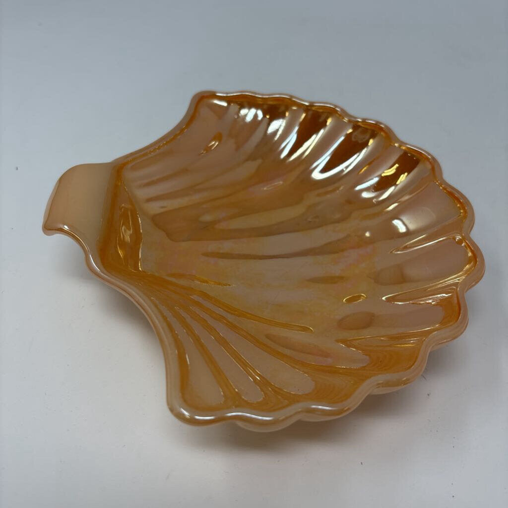Fire-King Lustre Clam Shell Dish