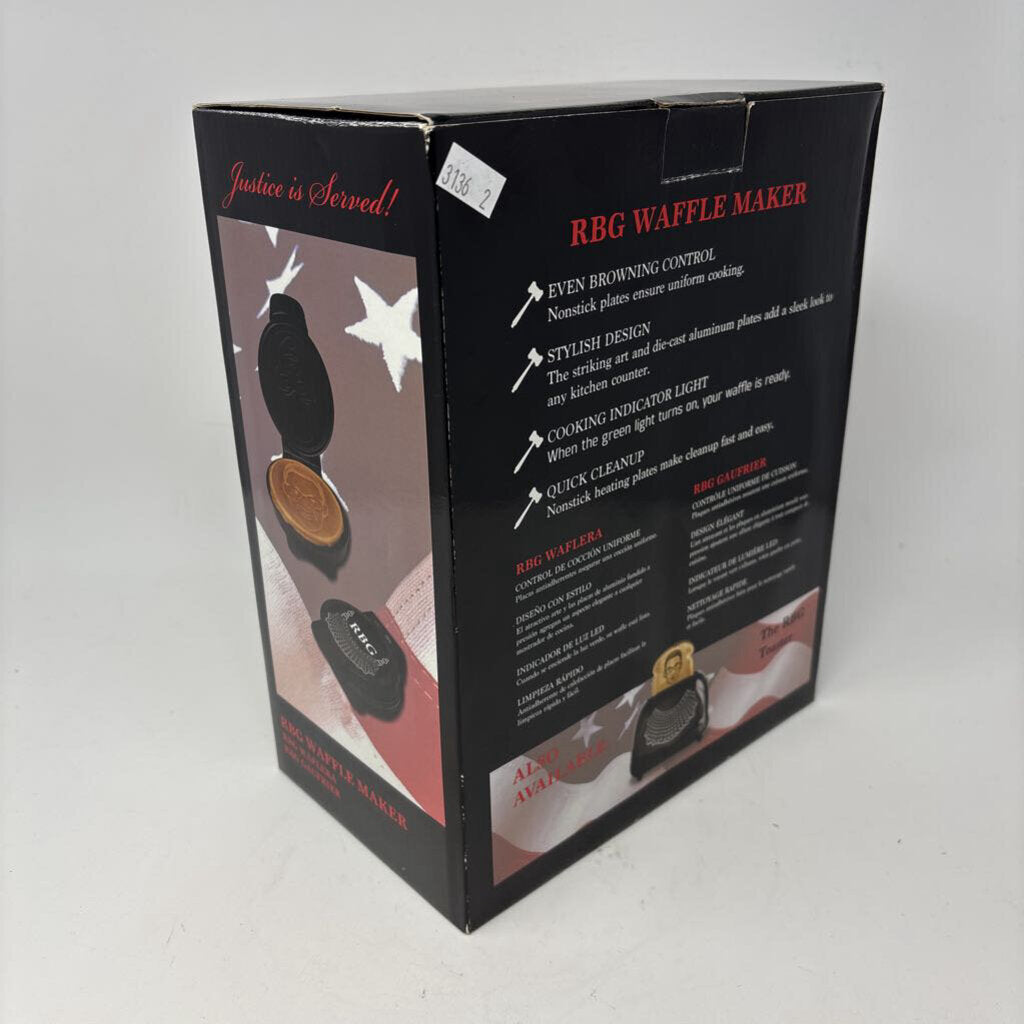 Ruth Bader Ginsburg Waffle Maker