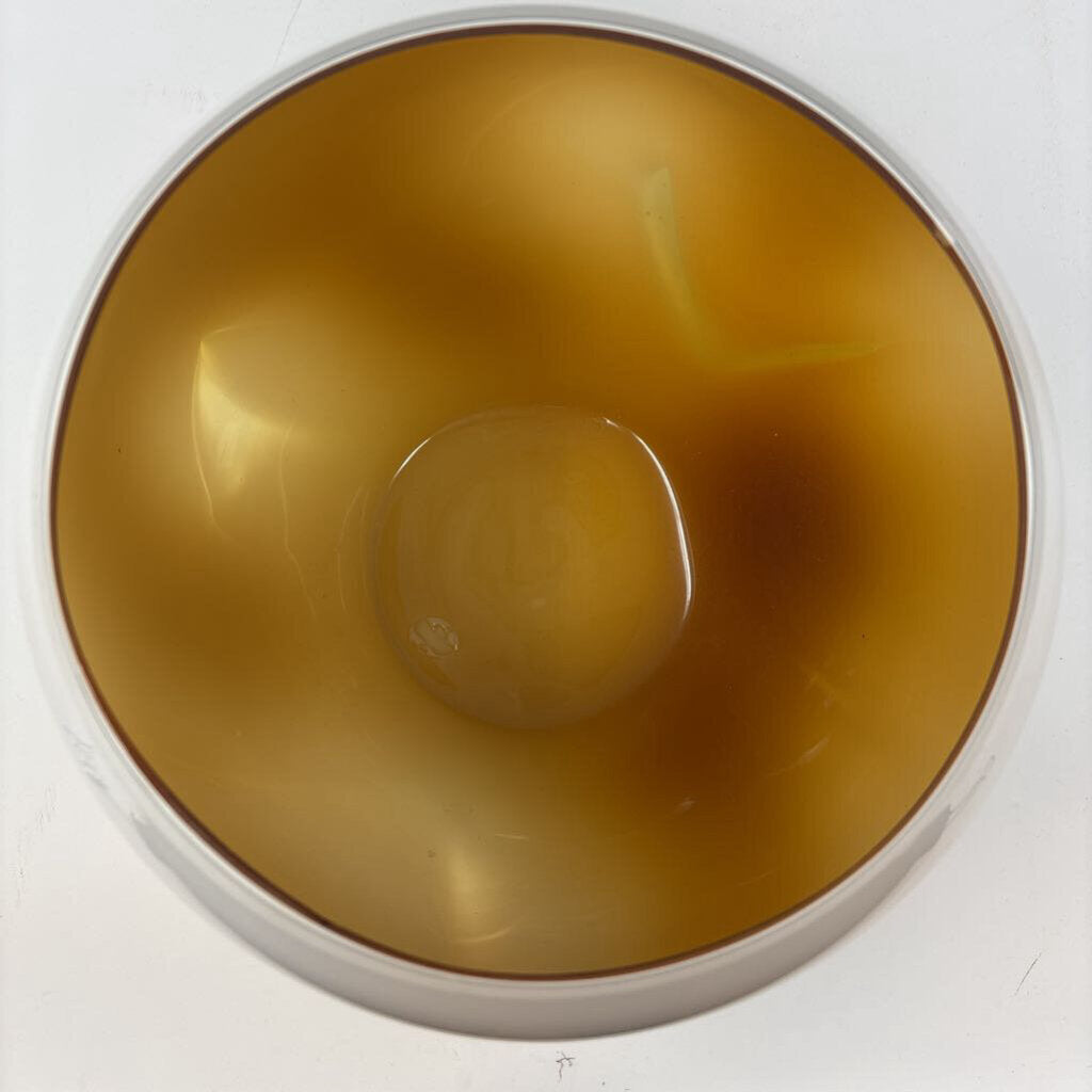 Glass Round Bowl/Vase 7.5"H 10"R