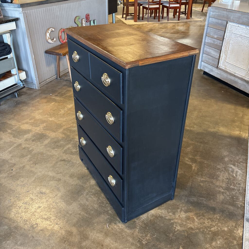 Painted 4 Drawer Chest 31.75 X 16.5 x 42.5