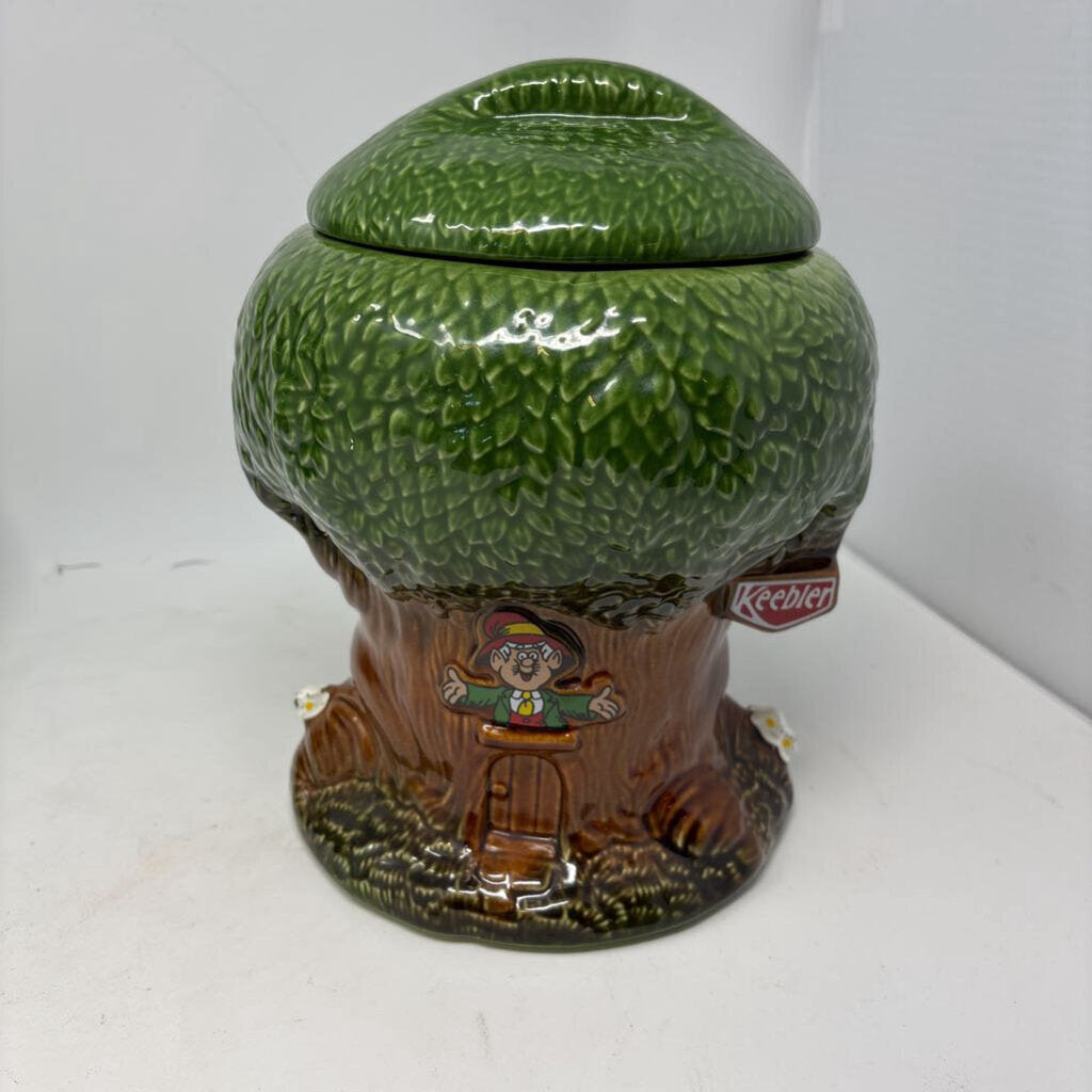 Keeber Elf Cookie Jar