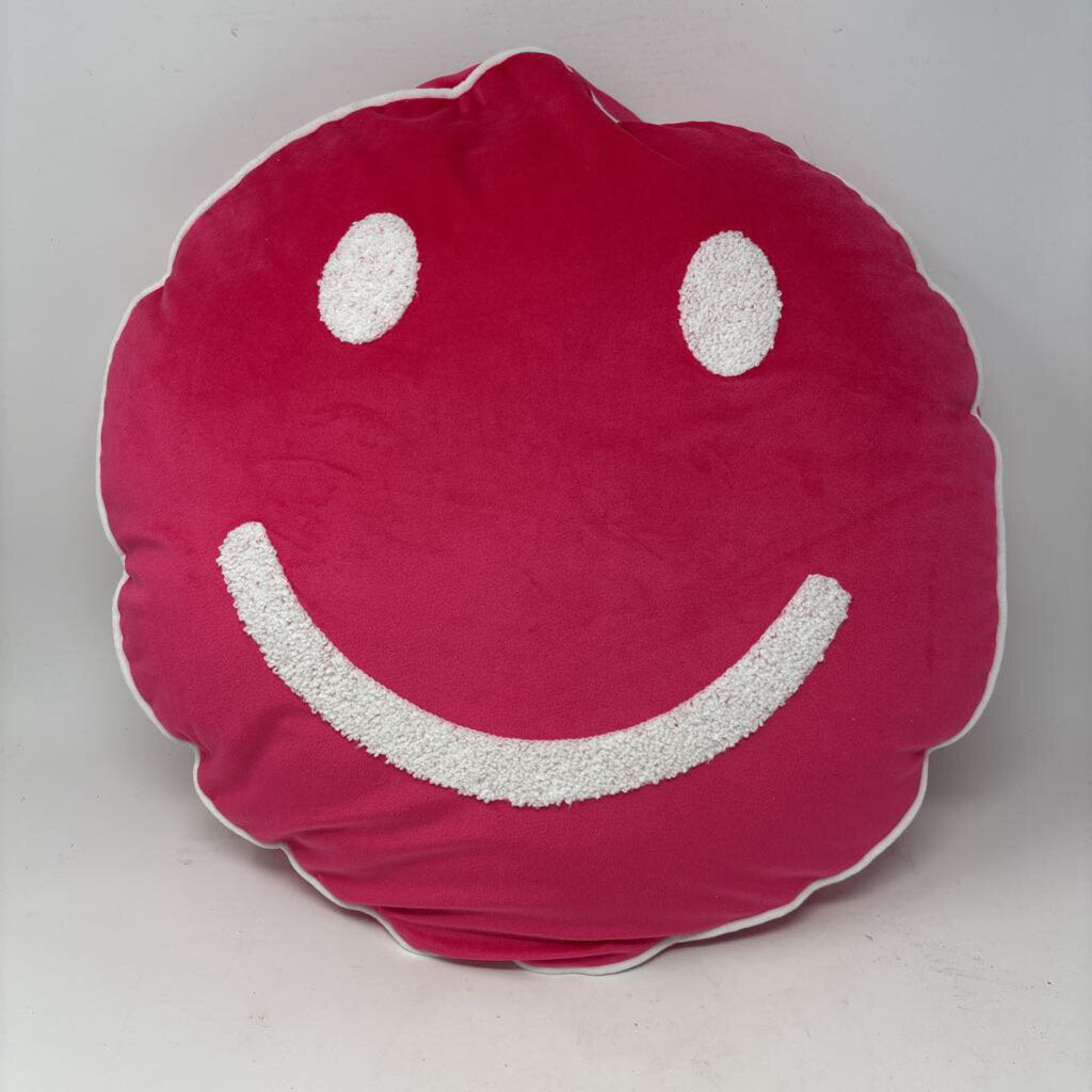 18" Round Happy Pillow