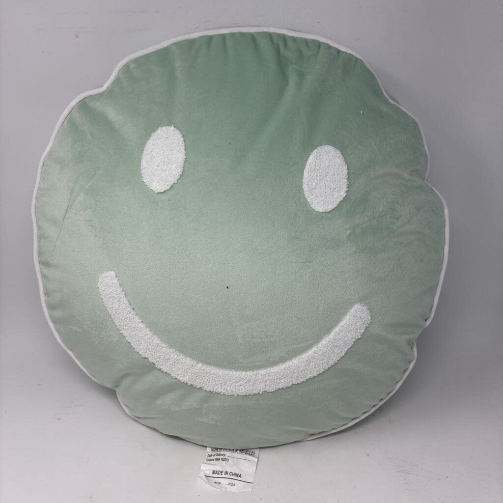 18" Round Happy Pillow