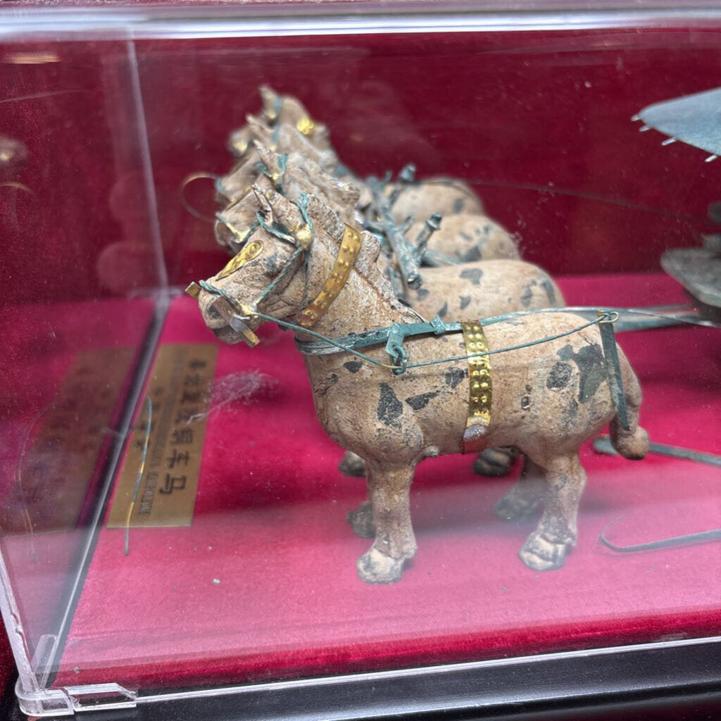Miniature Chariot First Qin Emperor of China