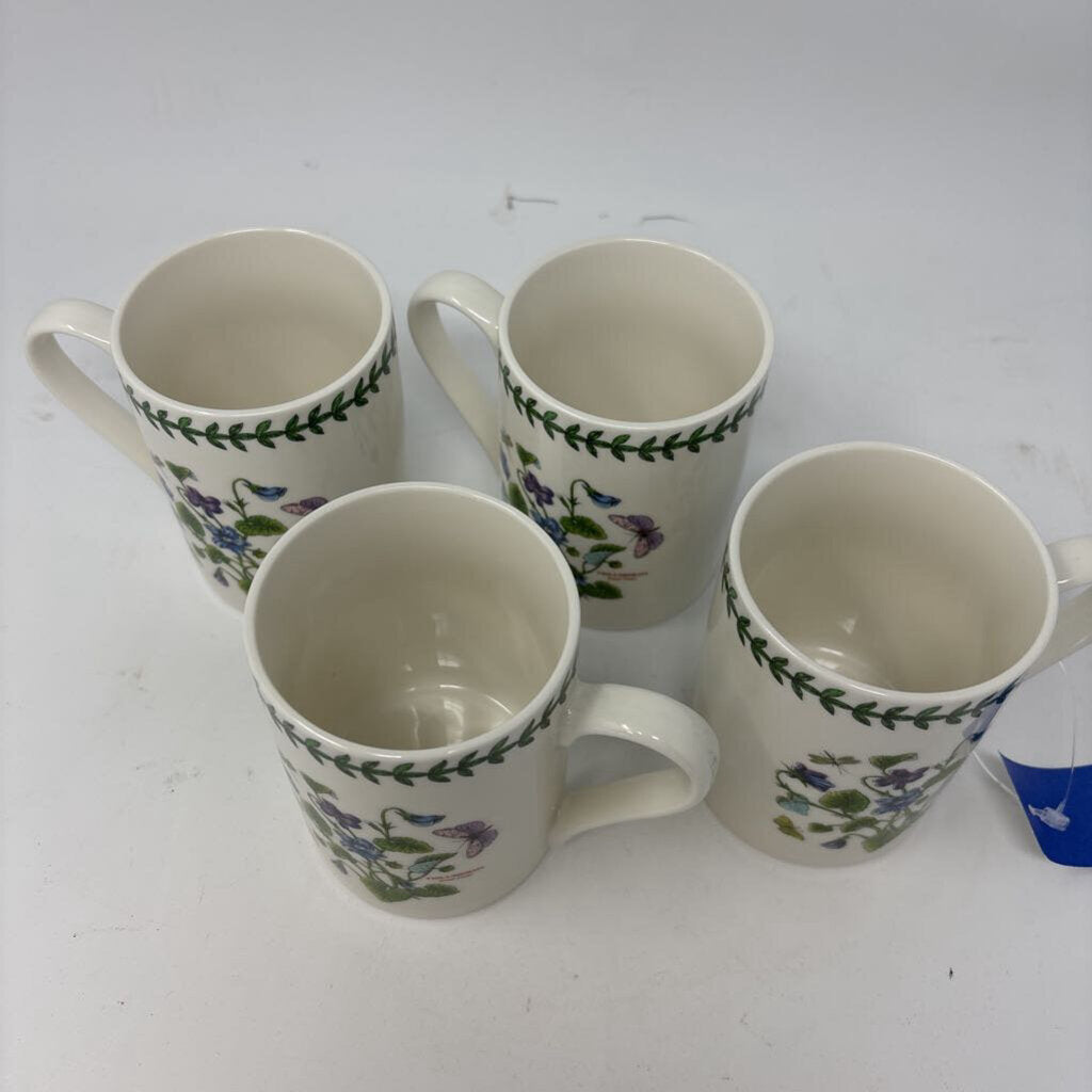 Set 4 Ceramic Mugs
