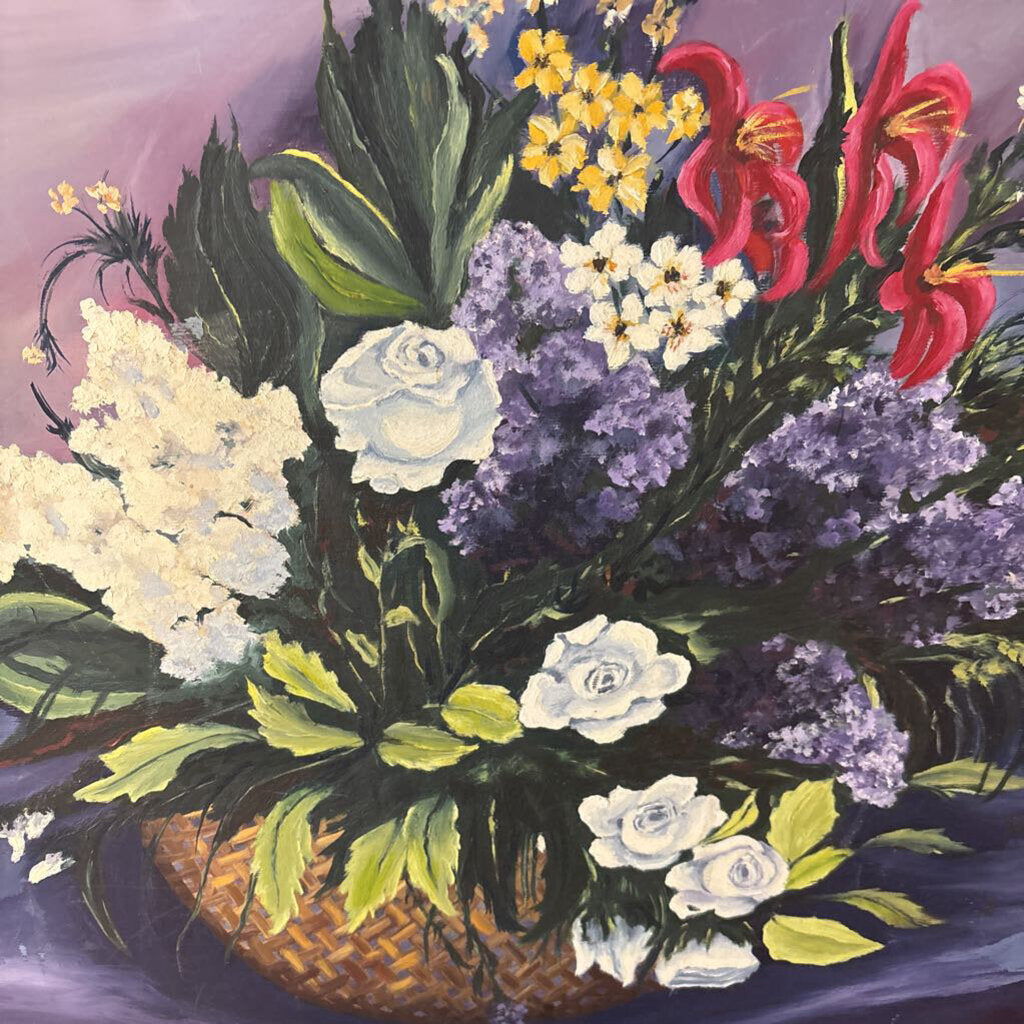 Floral Acrylic Original Painting