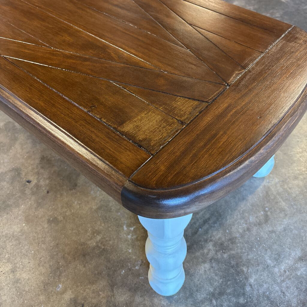 Painted Coffee Table 52 X 21 X 16.5
