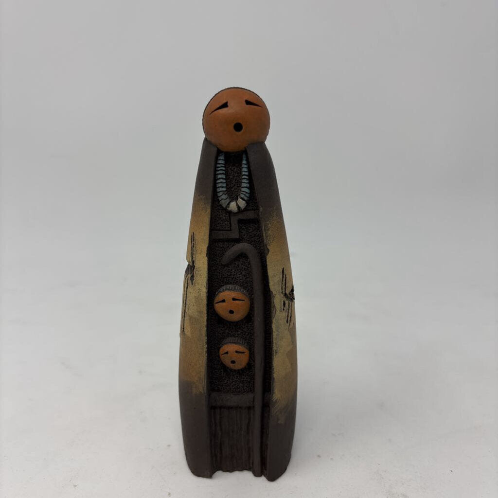 Native American "Tribute To Mothers" Pottery Staue