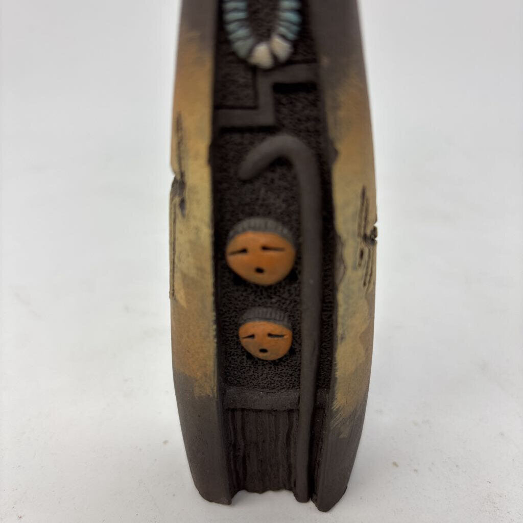 Native American "Tribute To Mothers" Pottery Staue