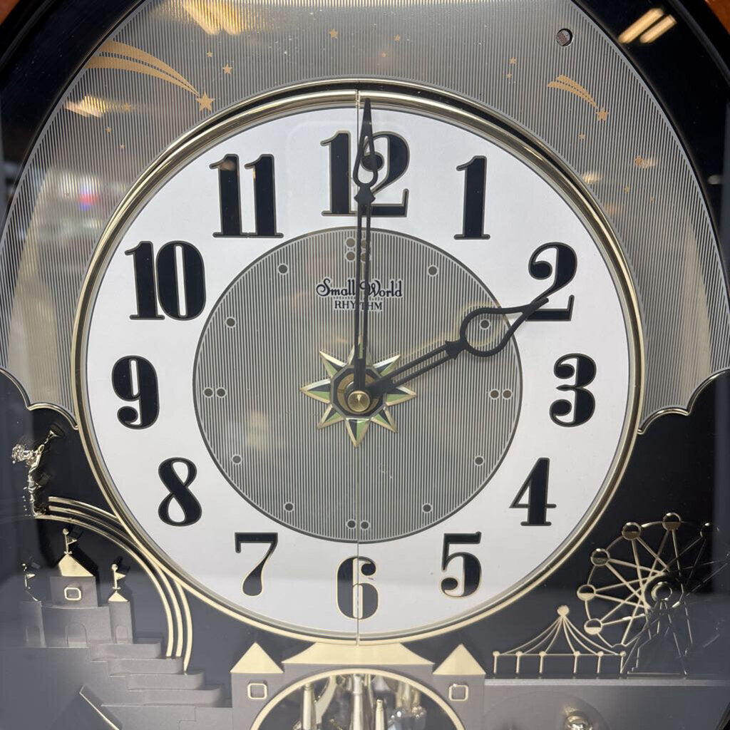 Rhythm Small World Timecracker Musical Clock (RT $360)