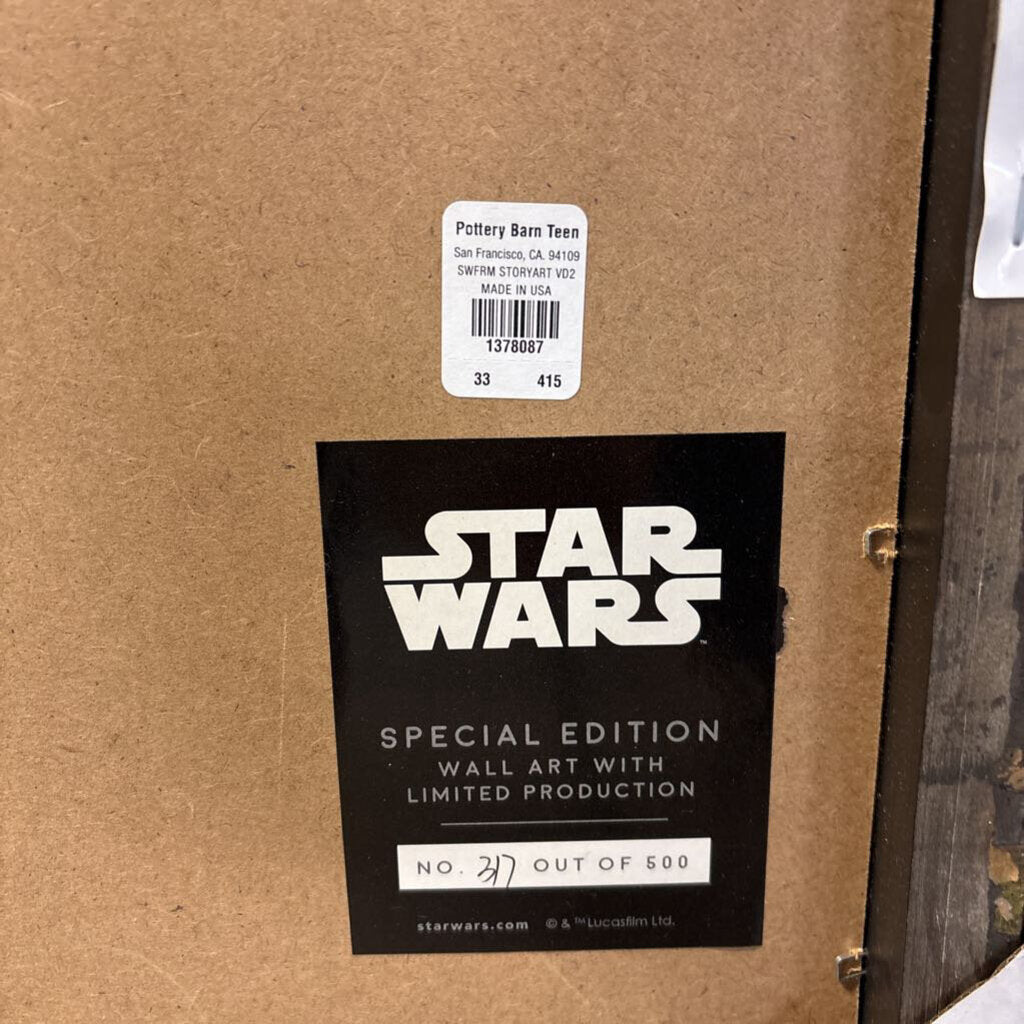 Star Wars & Luke Framed Art