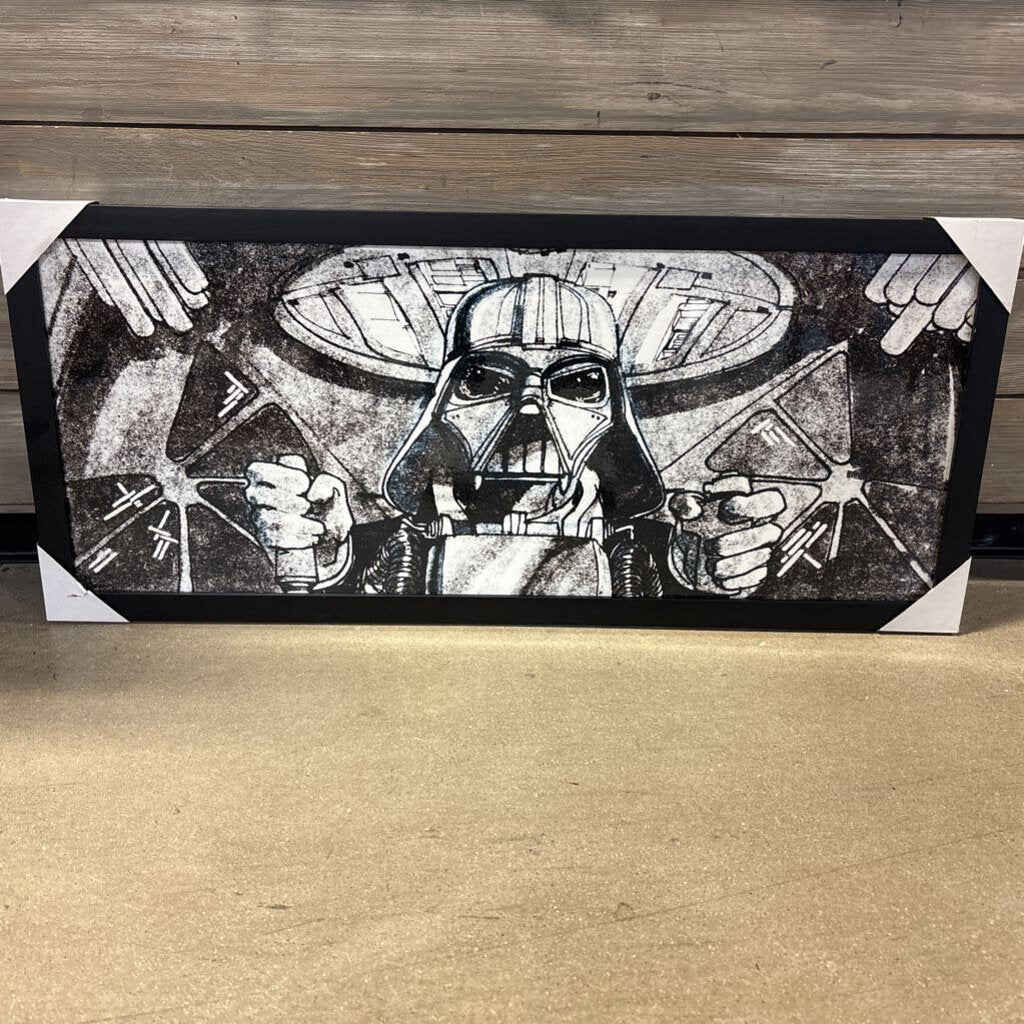 Star Wars & Vader Framed Art