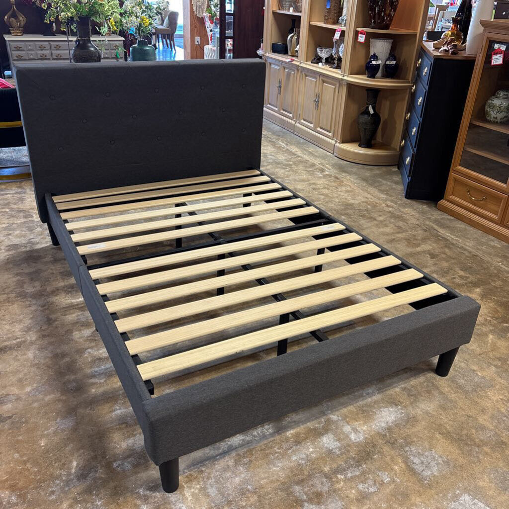 Upholstered Like New Ikea Full Bed Retail: $600