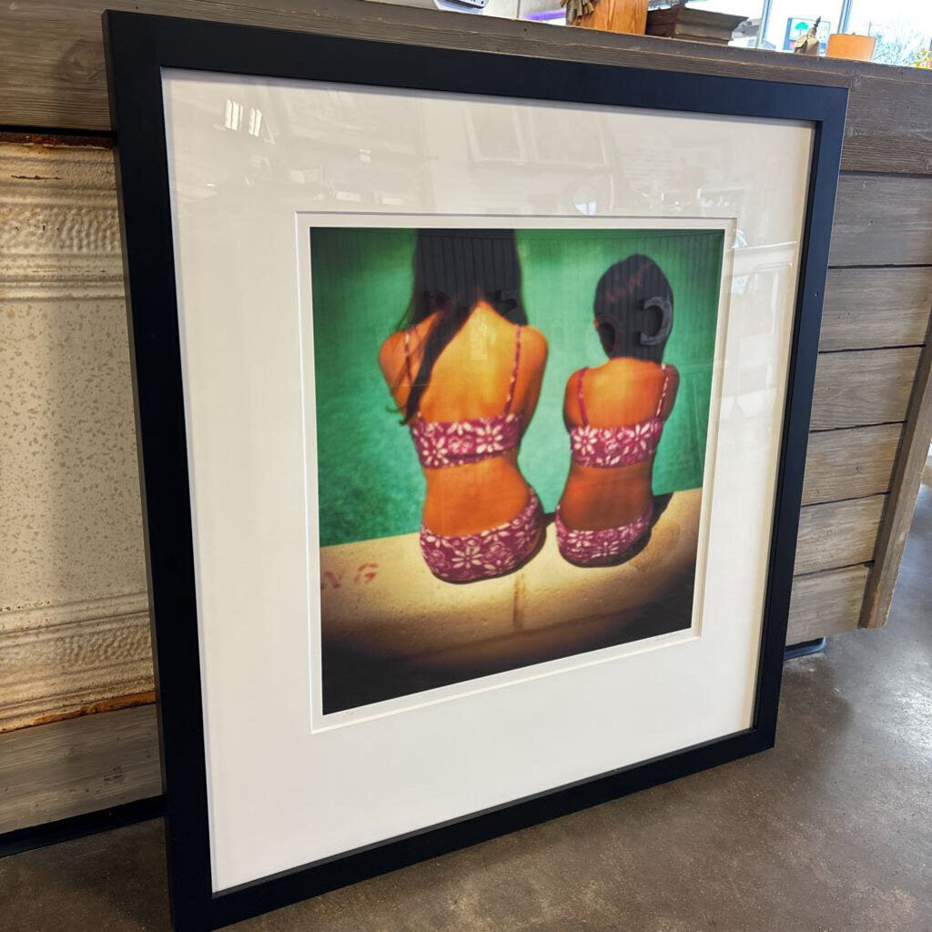 Girls Poolside 34.75 X 37