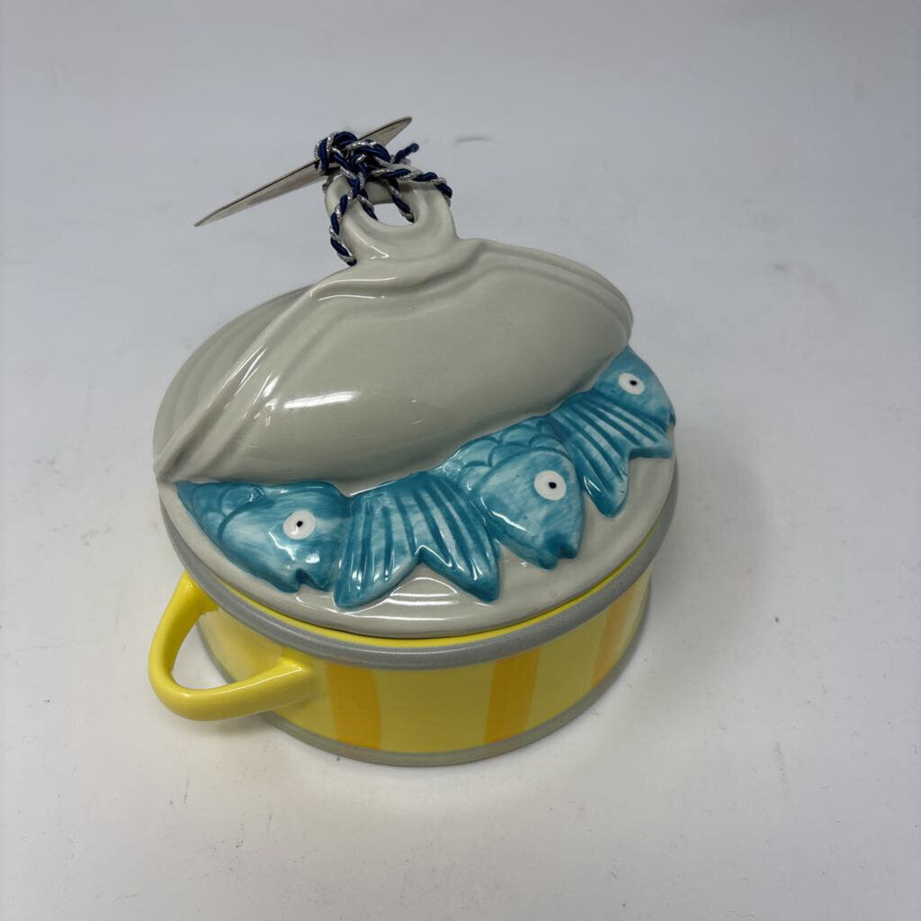 Fish Motif Brie Baker