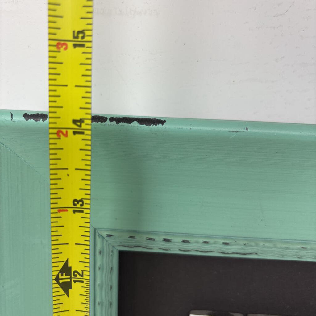 Framed Tile Cat with "Mouse"