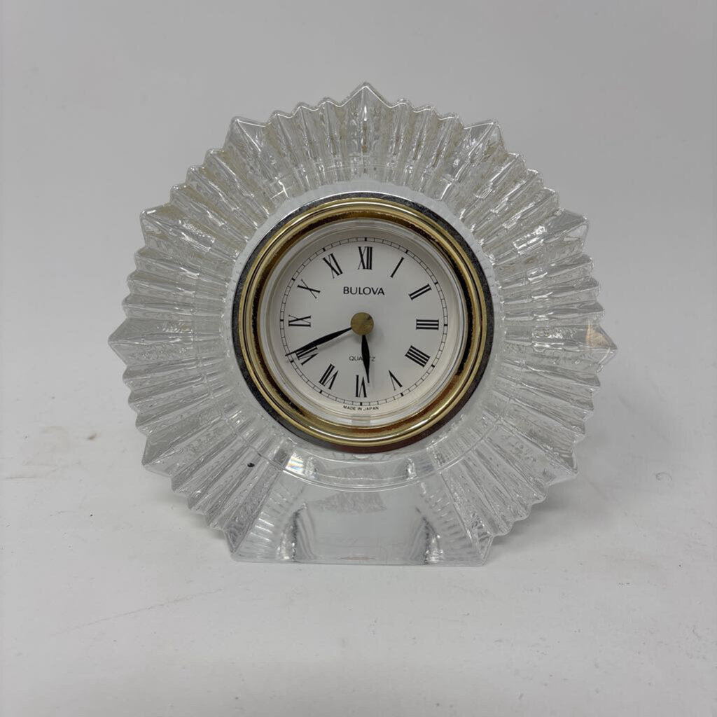 Bulova Crystal Clock