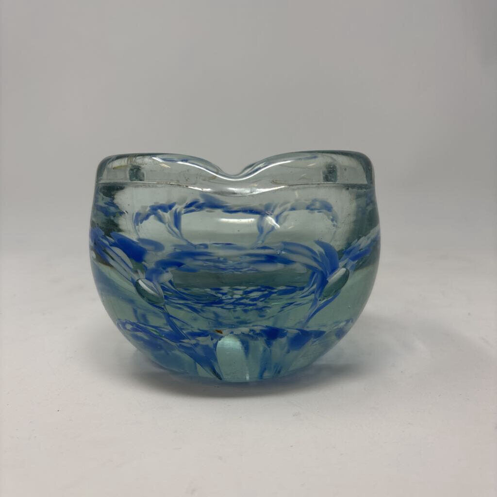 Vintage Murano Style Ashtray Paperweight