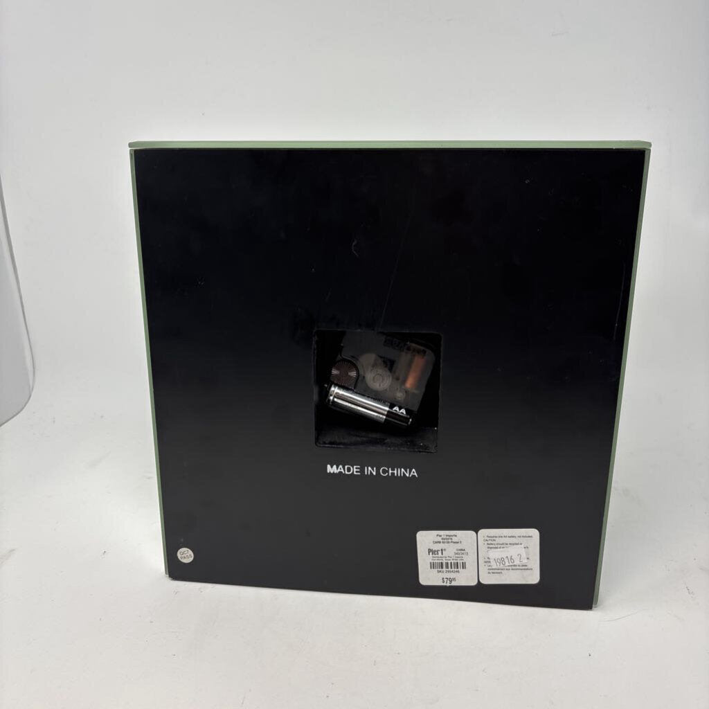 Battery Clock Diamond Clock