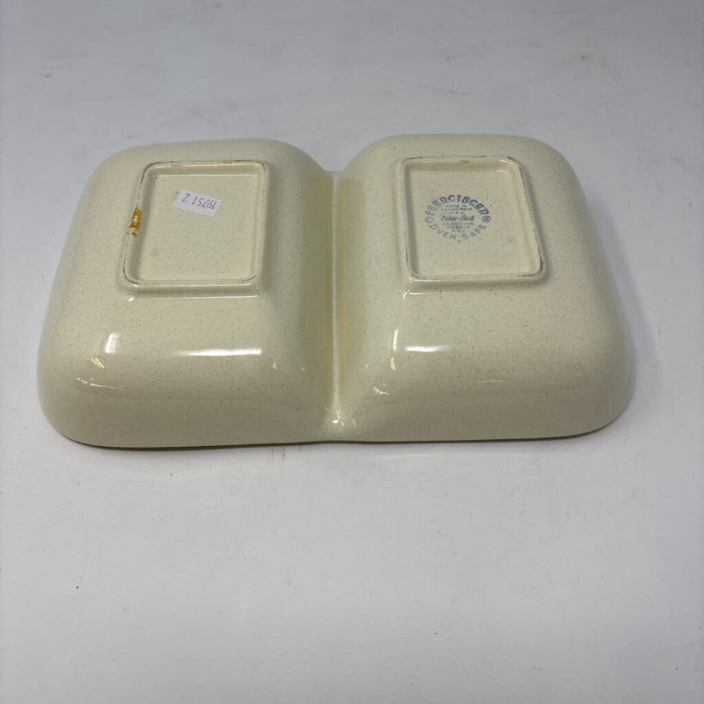 Two Part Veggie Serving Dish