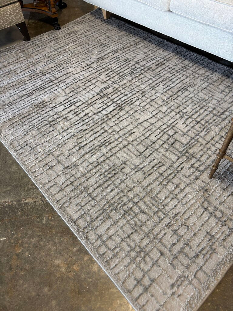 5 x 8 Gray Tufted Texture Rug