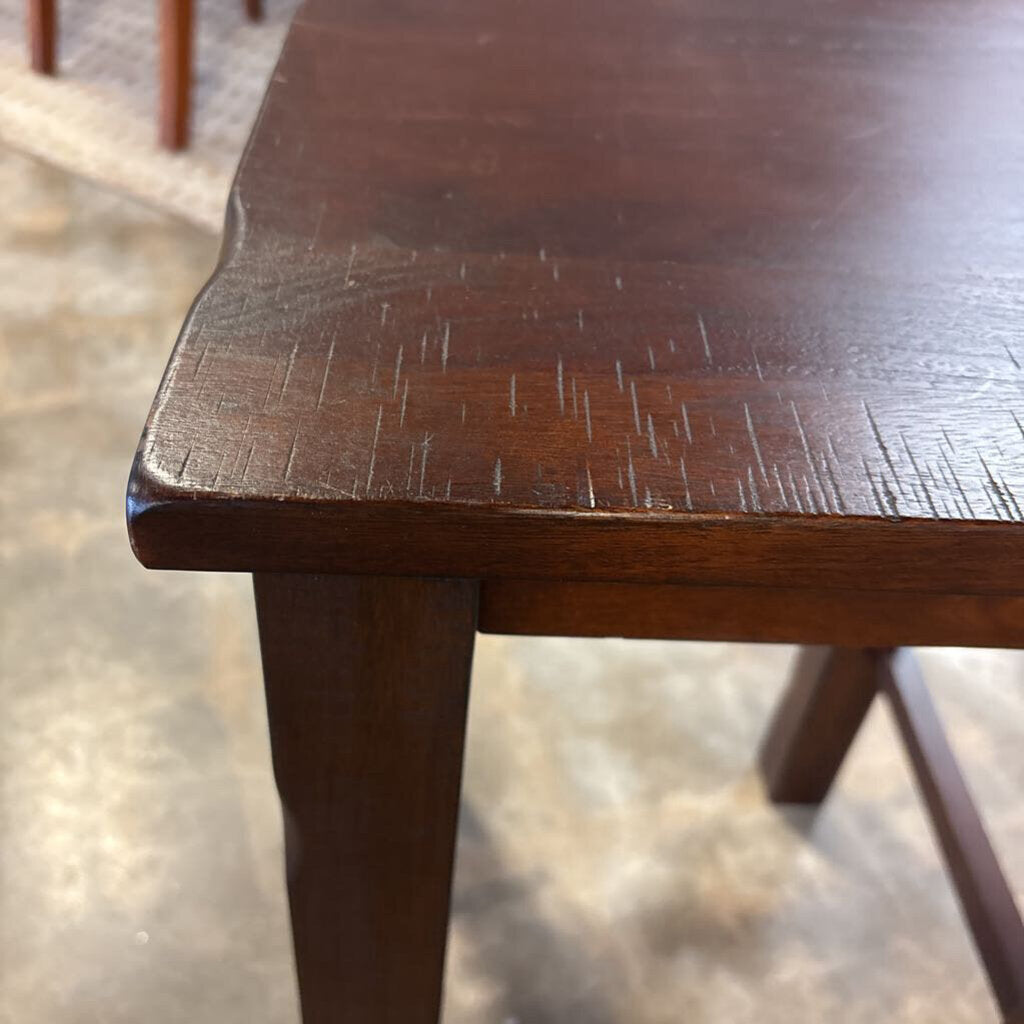 Wooden Accent Table 16.25 X 16.25 X 24.25