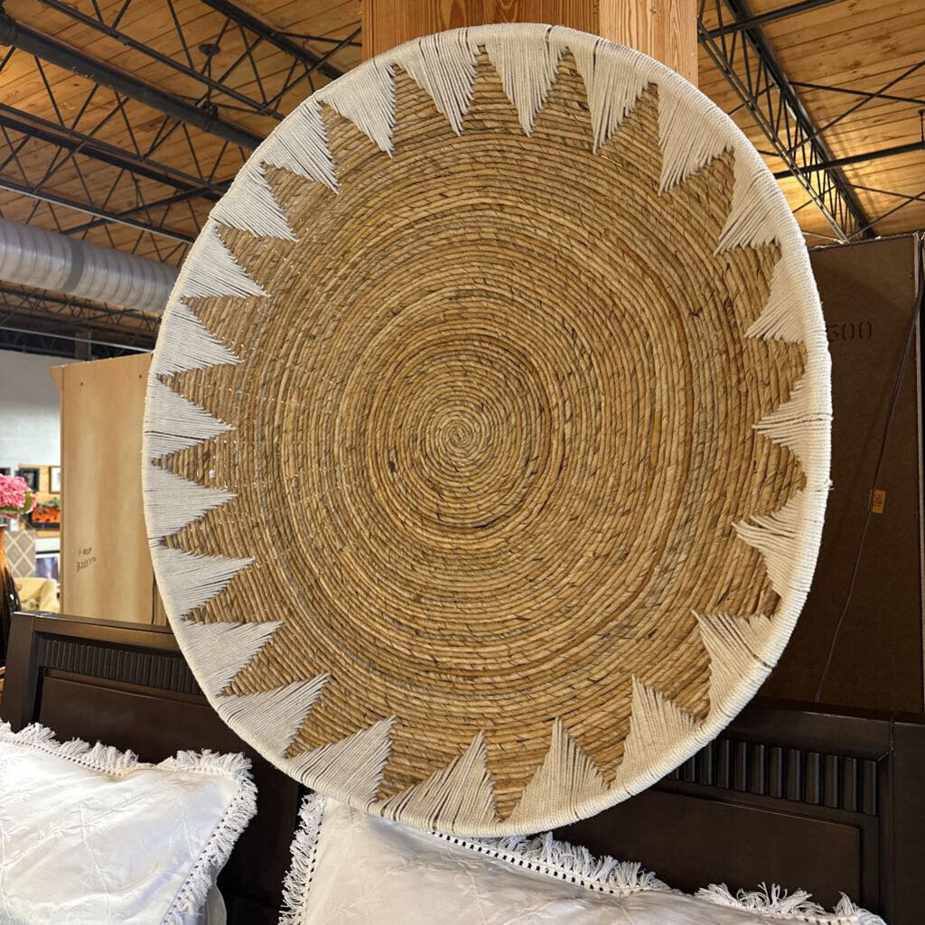 Sunny Handwoven Wall Art Natural