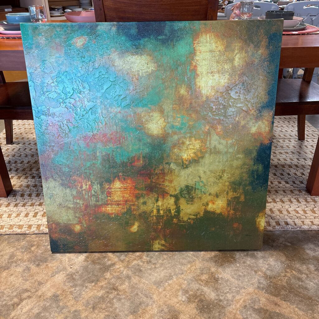 Abstract Textured Painting 36 X 36