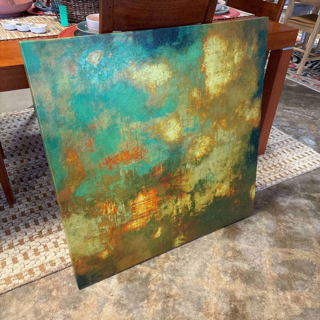 Abstract Textured Painting 36 X 36