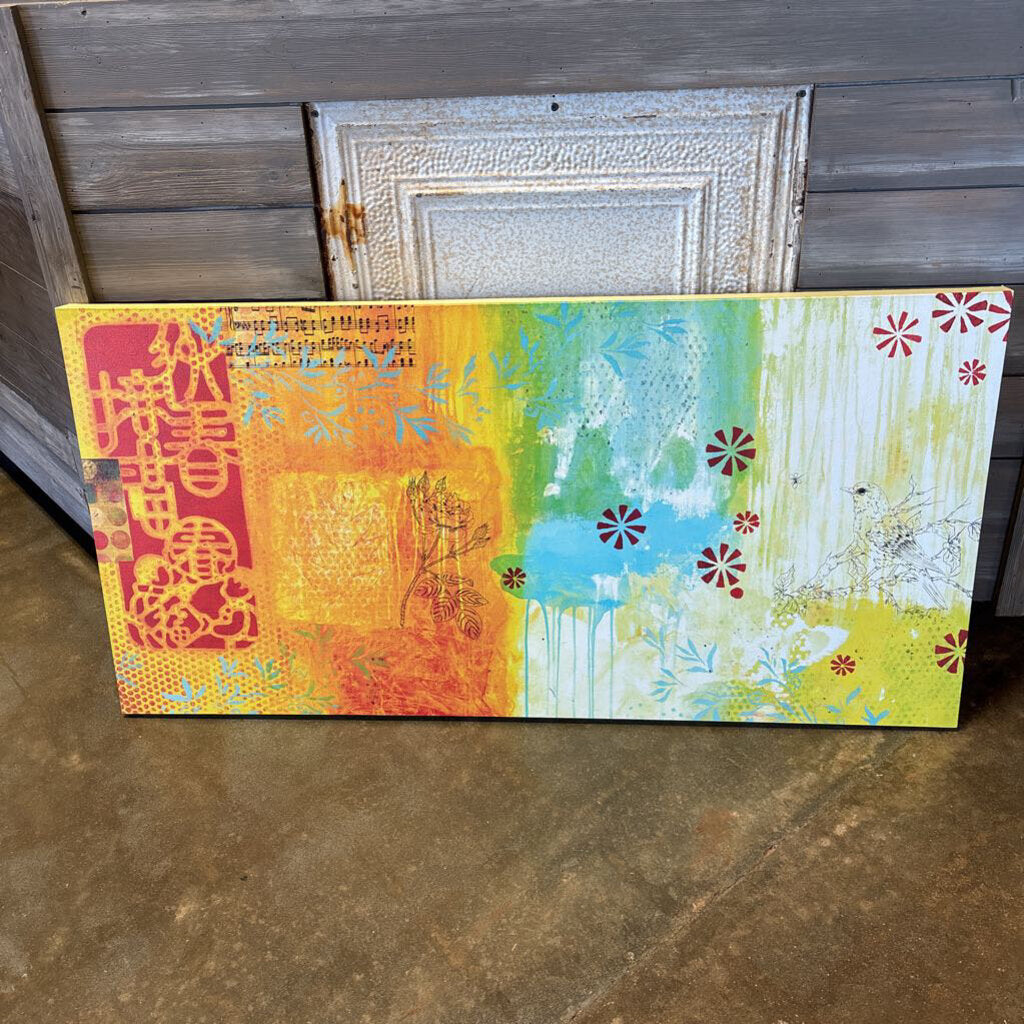 Lyrics in Spring Wallart