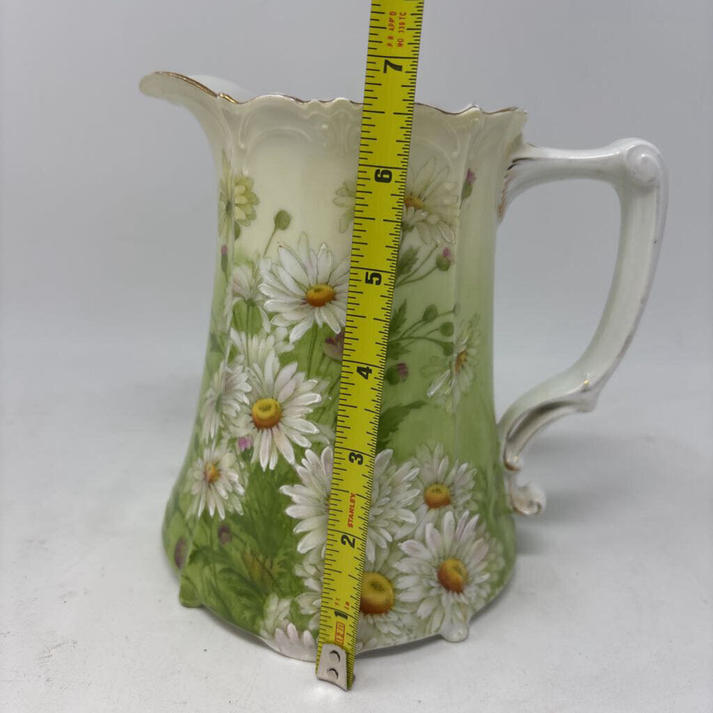 German Daisy Water Pitcher