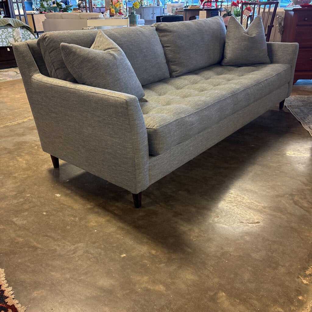 Light Gray Hastings Tufted Sofa