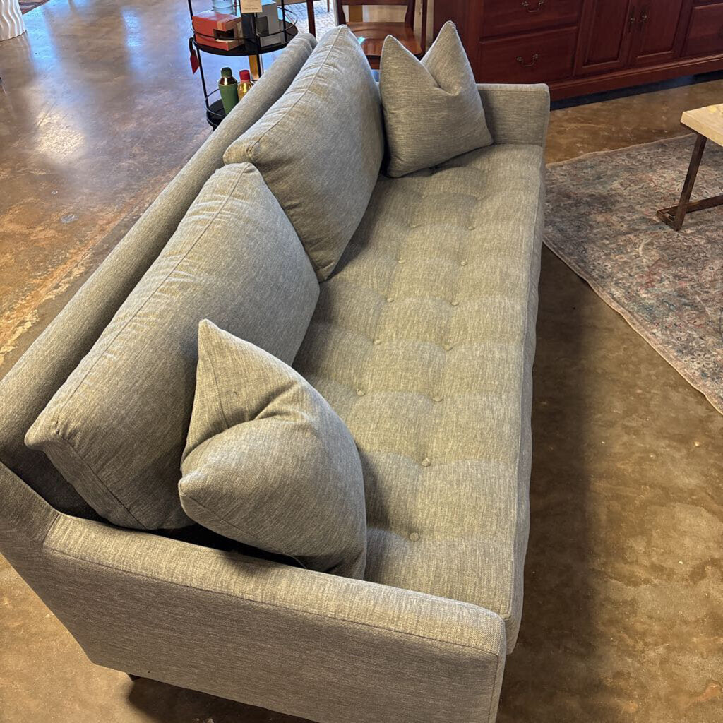 Light Gray Hastings Tufted Sofa