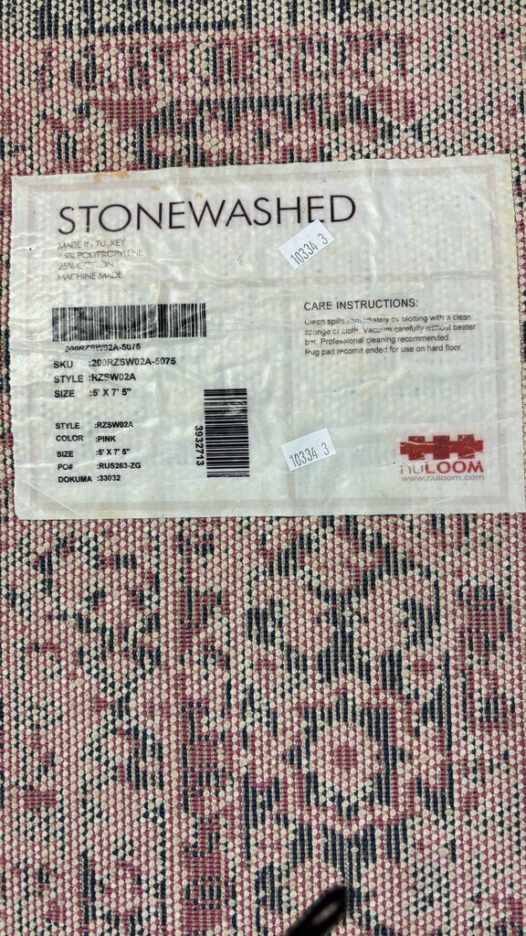 Bright Cotton Entryway Carpet