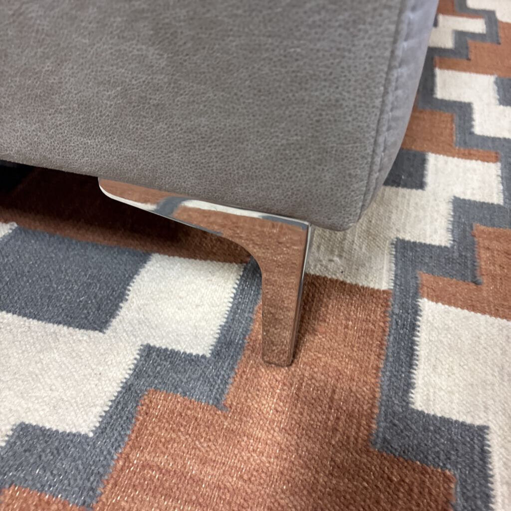 Gray 3 Cushion Textured Sofa