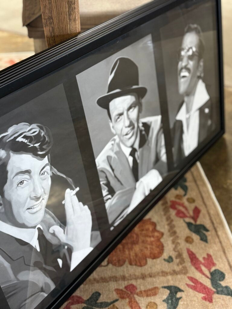 Brat Pack Black and White Art