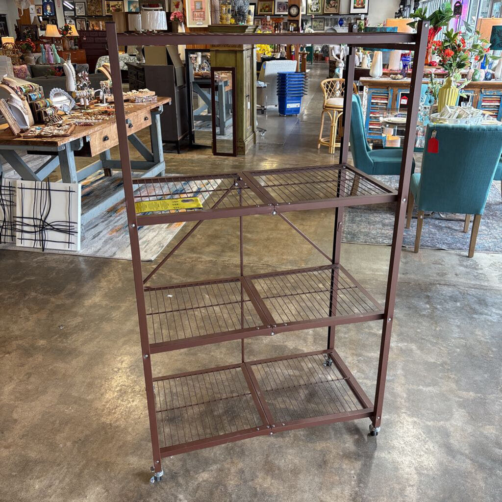 Folding Metal Shelving